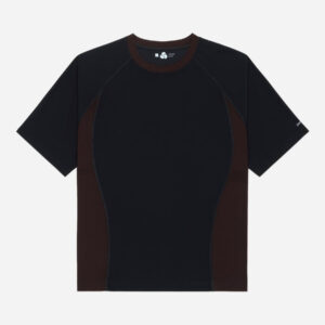 Track Tee ~ Black/Brown