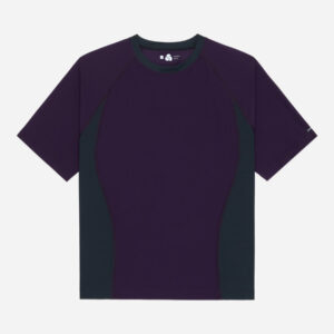 Track Tee ~ Purple/Grey